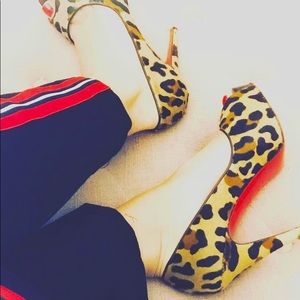 Christian Louboutin Animal Print Heel